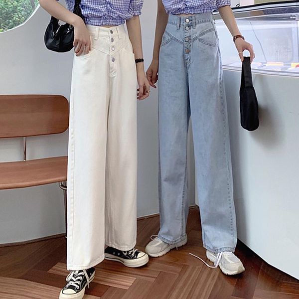 women's jeans high waisted button woman vintage mom straight for women plus size loose white blue pants mujer
women's jeans high waisted button woman vintage mom straight for women plus size loose white blue pants mujer
