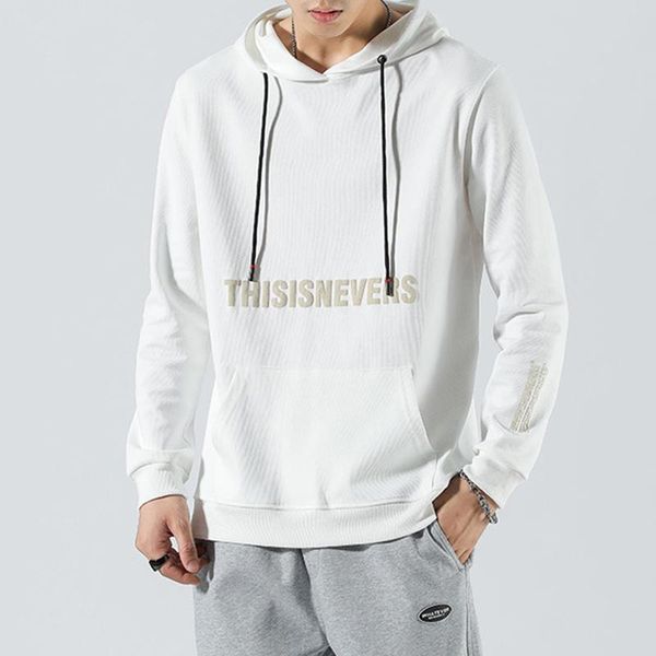 men's hoodies & sweatshirts autumn solid color men long sleeve sweater male tide brand letter printing fashion casual hooded man cloth, Black
men's hoodies & sweatshirts autumn solid color men long sleeve sweater male tide brand letter printing fashion casual hooded man cloth, Black