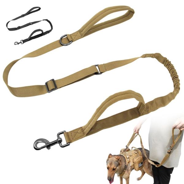 dog collars & leashes military tactical leash nylon no pull bungee training leads elastic buffer rope for medium large dogs pet
dog collars & leashes military tactical leash nylon no pull bungee training leads elastic buffer rope for medium large dogs pet