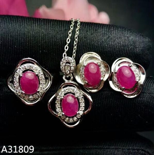bracelet, earrings & necklace kjjeaxcmy boutique jewelry 925 pure silver inlaid natural ruby female ring + pendant earring set in peach gard, Black
bracelet, earrings & necklace kjjeaxcmy boutique jewelry 925 pure silver inlaid natural ruby female ring + pendant earring set in peach gard, Black