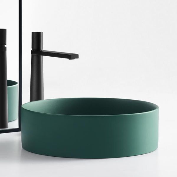 bath accessory set table basin round wash dark green black matte ceramic bathroom washbasin
bath accessory set table basin round wash dark green black matte ceramic bathroom washbasin