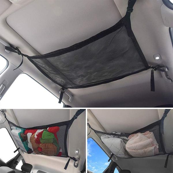 car organizer roof pocket auto interior cargo net bag portable luggage trunk sundries storage mesh
car organizer roof pocket auto interior cargo net bag portable luggage trunk sundries storage mesh