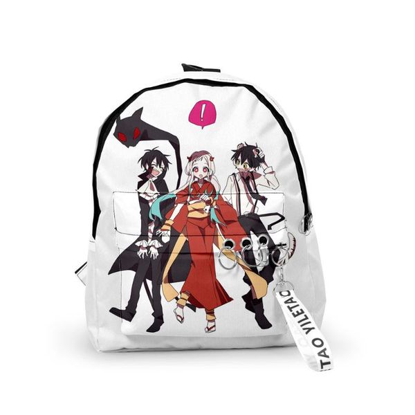 backpack toilet-bound hanako-kun school bags travel boys girls small 3d print oxford waterproof key chain notebook backpacks
backpack toilet-bound hanako-kun school bags travel boys girls small 3d print oxford waterproof key chain notebook backpacks