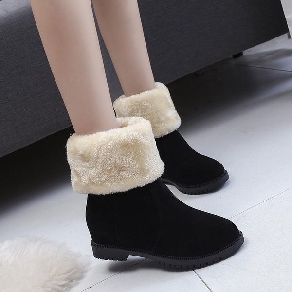 boots winter ladies shoes warm plush comfortable snow women platform mid calf plus size zapatos de mujer chaussures femme, Black
boots winter ladies shoes warm plush comfortable snow women platform mid calf plus size zapatos de mujer chaussures femme, Black