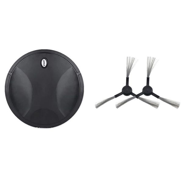 vacuum cleaners 1 set smart robot cleaner & 4 pcs side brush spare parts