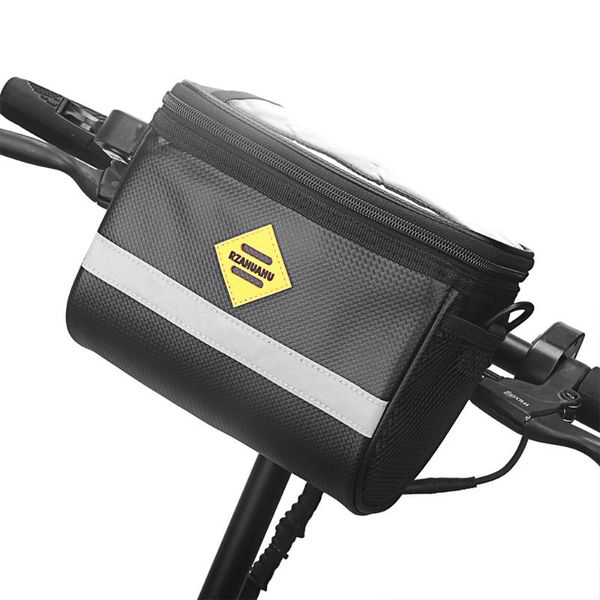bicycle front tube bag waterproof bike handlebar high capacity mobile phone pouch water bottle riding accessories car & truck racks
bicycle front tube bag waterproof bike handlebar high capacity mobile phone pouch water bottle riding accessories car & truck racks