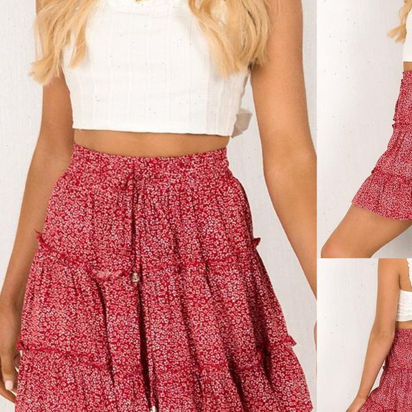 summer floral print boho womens skirt mini bandage fashion high waist short for plus size pleated skirts, Black
summer floral print boho womens skirt mini bandage fashion high waist short for plus size pleated skirts, Black
