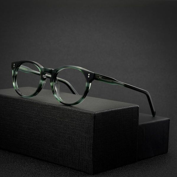 handmade vintage round acetate glasses frame men prescription myopia optical eyeglasses women 2021 retro circle eyewear fashion sunglasses f, Black
handmade vintage round acetate glasses frame men prescription myopia optical eyeglasses women 2021 retro circle eyewear fashion sunglasses f, Black