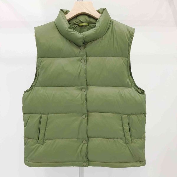 vests 2021 autumn and winter light women's vt stand collar loose casual warm white duck down et women, Black;white
vests 2021 autumn and winter light women's vt stand collar loose casual warm white duck down et women, Black;white