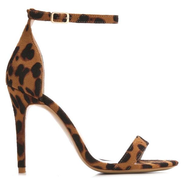 women's leather sandals, single buckle stilettos, leopard print suede heels, size: 34-40, yellow, Black
women's leather sandals, single buckle stilettos, leopard print suede heels, size: 34-40, yellow, Black