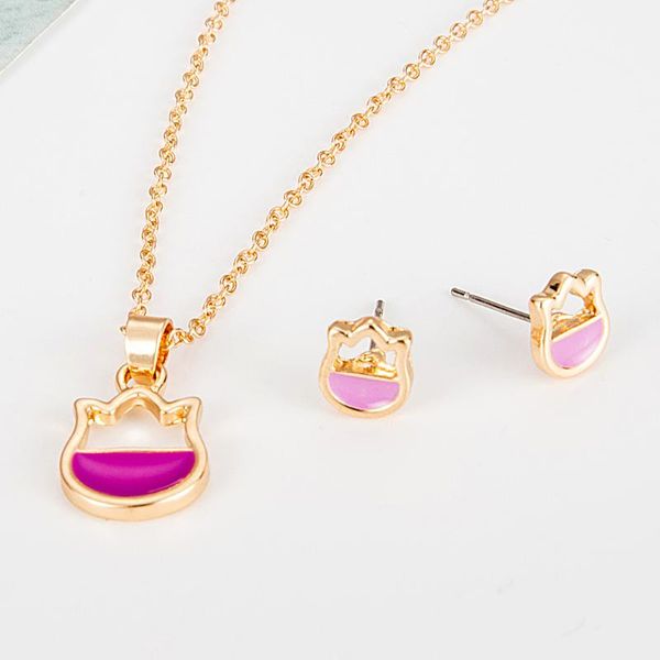 earrings & necklace diomedes rose gold flower two-piece set of oil korean trend jewelry wholesale drop may27, Silver
earrings & necklace diomedes rose gold flower two-piece set of oil korean trend jewelry wholesale drop may27, Silver