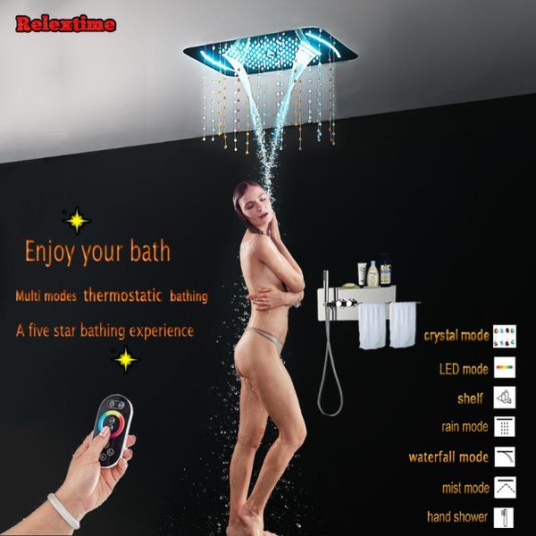 bathroom concealed thermostatic shower panel with towel shelf crystal quartz nozzle light led ceiling head rain waterfall sets
bathroom concealed thermostatic shower panel with towel shelf crystal quartz nozzle light led ceiling head rain waterfall sets