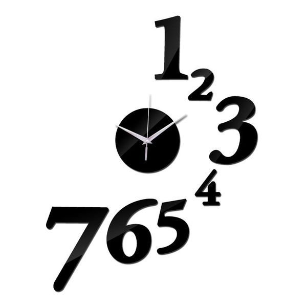 wall clocks unique diy mirror acrylic material sticker modern style quartz design digital decoration watches
wall clocks unique diy mirror acrylic material sticker modern style quartz design digital decoration watches
