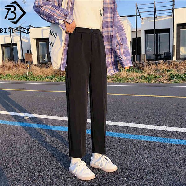 women suit pant plus size streetwear summer spring korean style wide leg black long trousers vintage b11202p 210419, Black;white
women suit pant plus size streetwear summer spring korean style wide leg black long trousers vintage b11202p 210419, Black;white