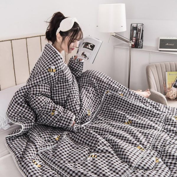 comforters & sets autumn and winter thickened sleeping bag lazy quilt detachable student dormitory cotton king stitching
comforters & sets autumn and winter thickened sleeping bag lazy quilt detachable student dormitory cotton king stitching