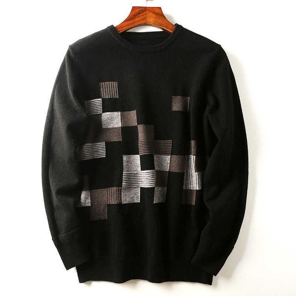 fashion sweater elegant geometric three dimensional jacquard autumn and winter men's round neck casual warm, White;black
fashion sweater elegant geometric three dimensional jacquard autumn and winter men's round neck casual warm, White;black