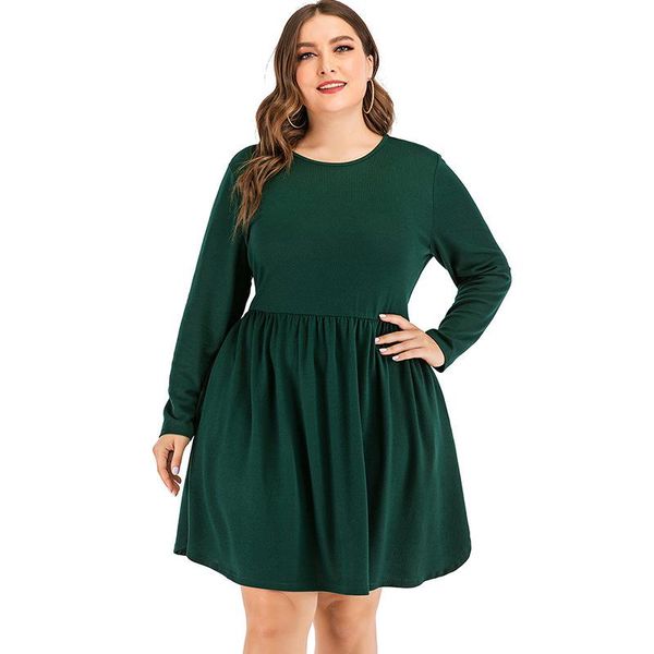 plus size dresses sprint autumn dress elegant casual women's draped fit and flare long sleeve green bodycon women
plus size dresses sprint autumn dress elegant casual women's draped fit and flare long sleeve green bodycon women