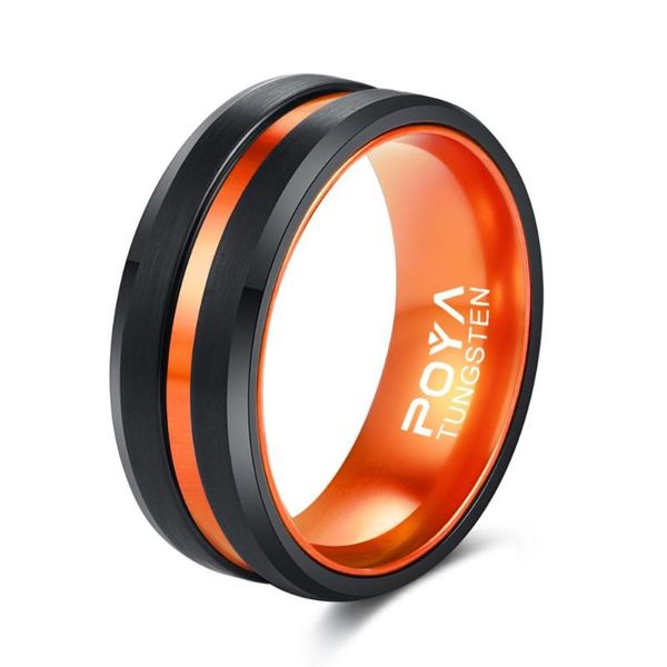 wedding rings 8mm width black tungsten band matte finishing for man woman orange/red/purple liner interior size 6-14, Slivery;golden
wedding rings 8mm width black tungsten band matte finishing for man woman orange/red/purple liner interior size 6-14, Slivery;golden