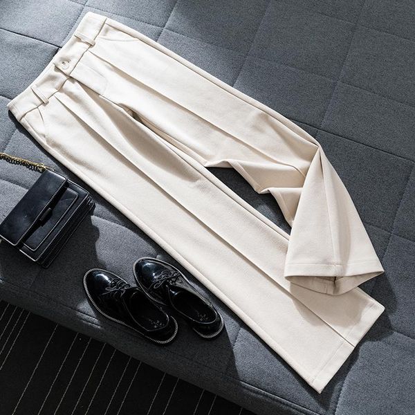 woolen wide-leg pants autumn winter women thickened warm high-waist straight-leg casual trousers women's & capris, Black;white
woolen wide-leg pants autumn winter women thickened warm high-waist straight-leg casual trousers women's & capris, Black;white