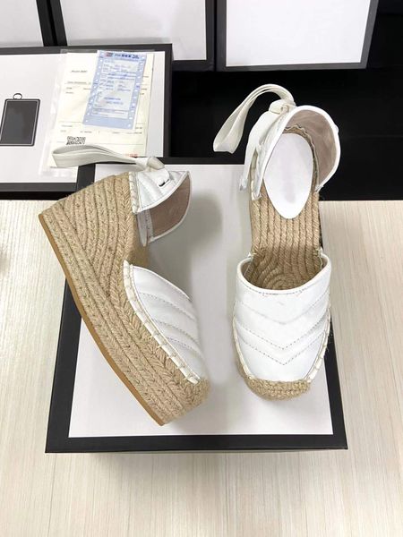 2021 designer sandals leather wedges platform canvas sole shoes grosgrain lace-up rope sandal calfskin, Black
2021 designer sandals leather wedges platform canvas sole shoes grosgrain lace-up rope sandal calfskin, Black