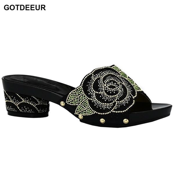 dress shoes arrival rhinestone wedding womens open toe slip on latest elegant women pumps for party high heel wedges, Black
dress shoes arrival rhinestone wedding womens open toe slip on latest elegant women pumps for party high heel wedges, Black