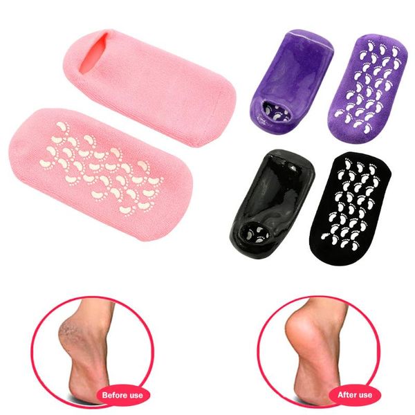 sports socks 1 pair women yoga anti slip silicone soft moisturizing gel for repairing and softening dry cracked feet#y4, Black
sports socks 1 pair women yoga anti slip silicone soft moisturizing gel for repairing and softening dry cracked feet#y4, Black