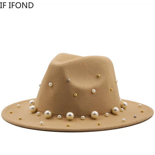 autumn winter wide brim felted jazz cap hand made pearl wool fedora hat fashion chapeau femme hats, Blue;gray
autumn winter wide brim felted jazz cap hand made pearl wool fedora hat fashion chapeau femme hats, Blue;gray