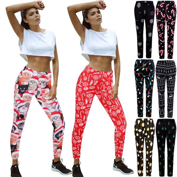women's chirstmas leggings 2021 slim high waist printed ankle length stretch pencil pants fitness workout yoga running pant & capris, Black;white
women's chirstmas leggings 2021 slim high waist printed ankle length stretch pencil pants fitness workout yoga running pant & capris, Black;white