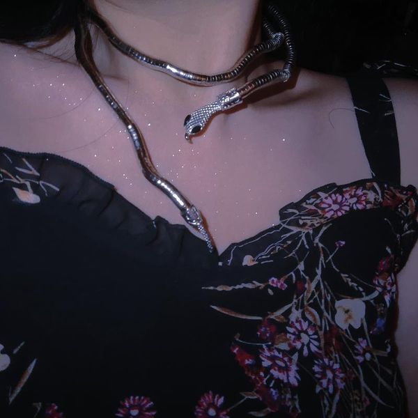 chains huanzhi hip hop punk metal adjustable gold silver color snake multifunctional necklace for women girls man party jewellery
chains huanzhi hip hop punk metal adjustable gold silver color snake multifunctional necklace for women girls man party jewellery
