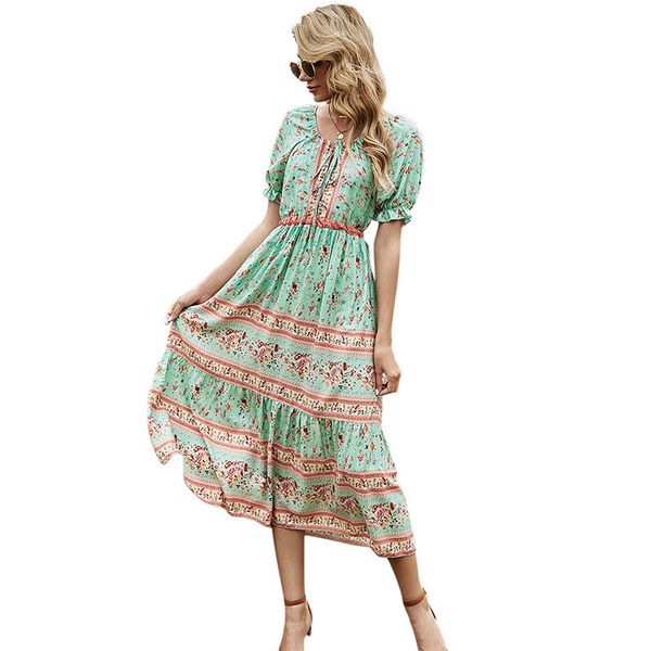 vestidos longos de verao summer lady butterfly sleeves o-neck mid-calf dresses ladies casual print patchwork frau kleid 210414, Black;gray
vestidos longos de verao summer lady butterfly sleeves o-neck mid-calf dresses ladies casual print patchwork frau kleid 210414, Black;gray