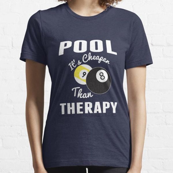 women's t-shirt funny billiards pool it's er than therapy player gift hip hop 100% cotton tshirts t shirts, White
women's t-shirt funny billiards pool it's er than therapy player gift hip hop 100% cotton tshirts t shirts, White