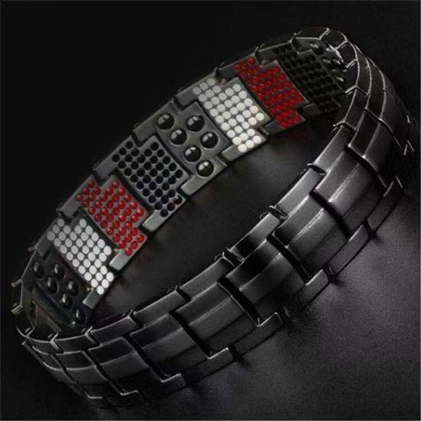 other bracelets 4 in 1 magnet bracelet fashion jewelry designer charms magnetic therapy women men wholesale bulk, Golden;silver
other bracelets 4 in 1 magnet bracelet fashion jewelry designer charms magnetic therapy women men wholesale bulk, Golden;silver