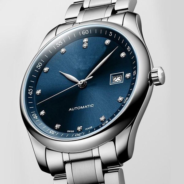 wristwatches classic luxury men's automatic watches sapphire glass all stainless steel men mechanical watch business male clock reloj h, Slivery;brown
wristwatches classic luxury men's automatic watches sapphire glass all stainless steel men mechanical watch business male clock reloj h, Slivery;brown