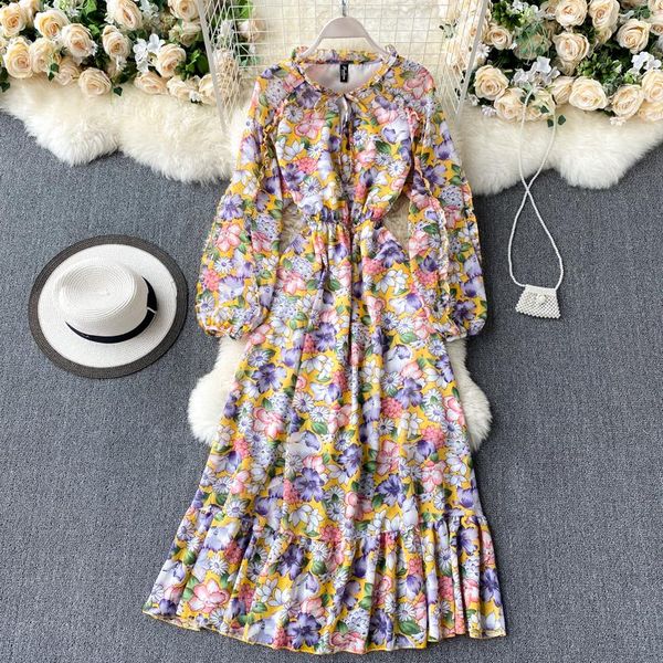 casual dresses foamlina fairy floral print long dress summer women elegant lace-up o-neck sleeve boho style beach holiday maxi, Black;gray
casual dresses foamlina fairy floral print long dress summer women elegant lace-up o-neck sleeve boho style beach holiday maxi, Black;gray