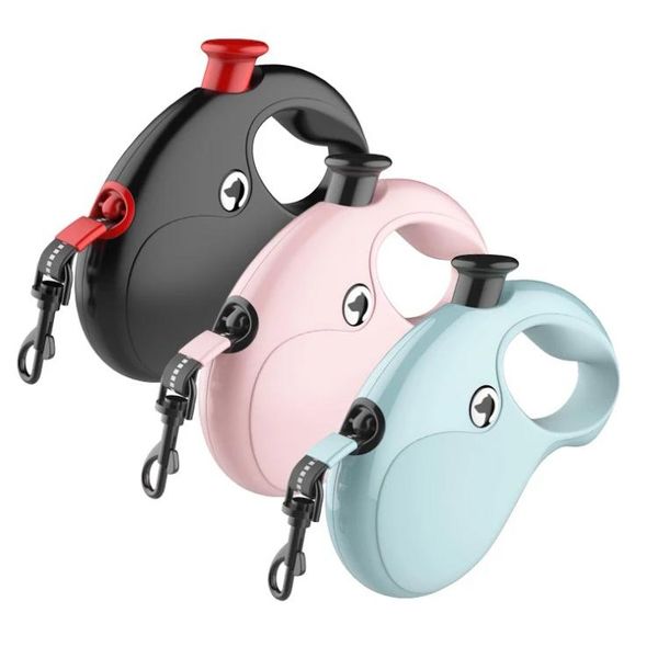 retractable pet dog automatic roulette flexible leash 5m reflective traction rope walking lead belt for small large dogs collars & leashes
retractable pet dog automatic roulette flexible leash 5m reflective traction rope walking lead belt for small large dogs collars & leashes