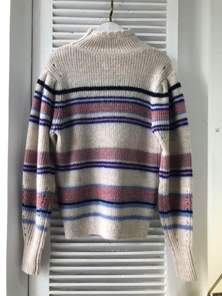 women's sweaters alpaga mohair wool blend contrast color striped sweater high neck long sleeves fashion jumper woman, White;black
women's sweaters alpaga mohair wool blend contrast color striped sweater high neck long sleeves fashion jumper woman, White;black