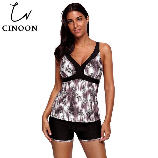 women's swimwear cinoon large size conservative cross backless v-neck low waist split swimwaer without steel support with chest pad, White;black