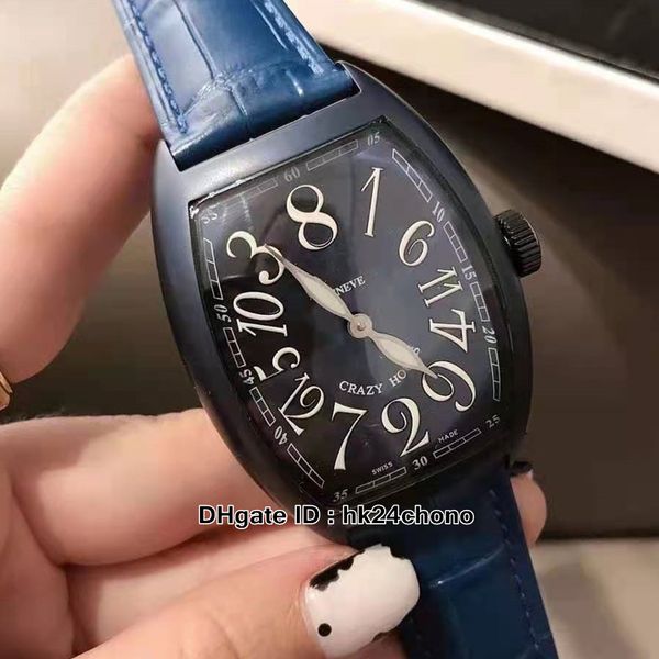 men's collection crazy hours 8880 ch mens automatic watch blue dial pvd black steel case gents sport watches leather strap, Slivery;brown
men's collection crazy hours 8880 ch mens automatic watch blue dial pvd black steel case gents sport watches leather strap, Slivery;brown