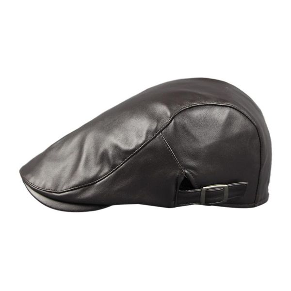 outdoor mountaineering travel sports cap pu leather beret four seasons comfortable 4 color optional hats, Black;white
outdoor mountaineering travel sports cap pu leather beret four seasons comfortable 4 color optional hats, Black;white