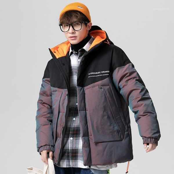 men's clothing in the winter of 2021 white duck down warm coat teenagers thickening daily leisure jacket for men & parkas, Black
men's clothing in the winter of 2021 white duck down warm coat teenagers thickening daily leisure jacket for men & parkas, Black