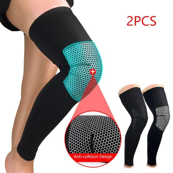 1pair sports kneepad honeycomb pressurized elastic knee pads protector basketball running compression fitness elbow &, Black;gray
1pair sports kneepad honeycomb pressurized elastic knee pads protector basketball running compression fitness elbow &, Black;gray