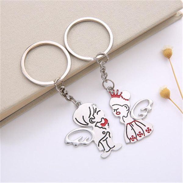 keychains fashion men and women symbol couple key chain metal creative small gift valentine's day, Silver
keychains fashion men and women symbol couple key chain metal creative small gift valentine's day, Silver