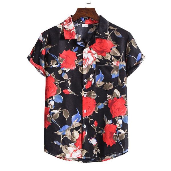 holiday style cool design hawaiian style men's short-sleeved shirt geometric printing party beach daily casual lapel, White;black
holiday style cool design hawaiian style men's short-sleeved shirt geometric printing party beach daily casual lapel, White;black