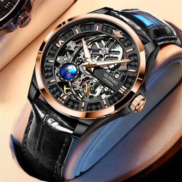 wristwatches oupinke brand watch automatic mechanical men watches waterproof skeleton noctilucent tourbillon wristwatch gift, Slivery;brown
wristwatches oupinke brand watch automatic mechanical men watches waterproof skeleton noctilucent tourbillon wristwatch gift, Slivery;brown