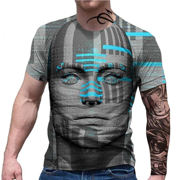 men's t-shirts summer round neck 3d printing sci-fi oversized t-shirt fashion sports headwear design short-sleeved sportswear, White;black
men's t-shirts summer round neck 3d printing sci-fi oversized t-shirt fashion sports headwear design short-sleeved sportswear, White;black