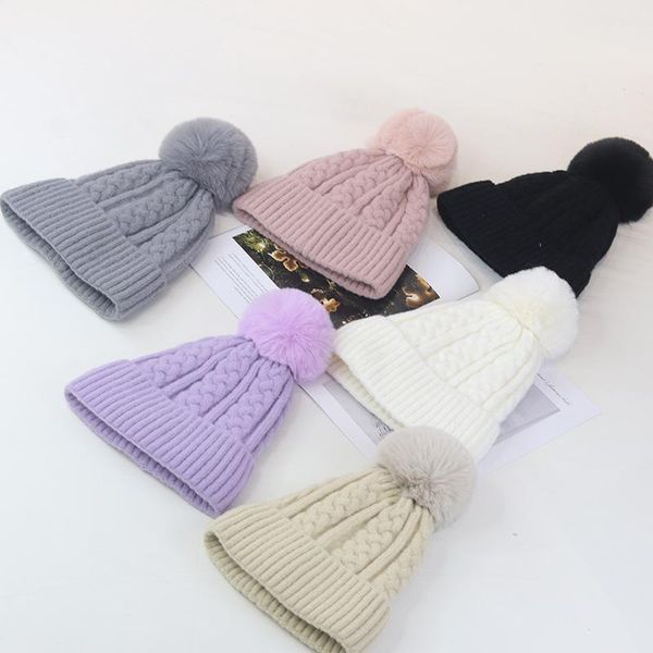 beanie/skull caps women's korean version of the solid color warm knitted hat winter thickened big hair ball ear outdoor skiing and wind, Blue;gray
beanie/skull caps women's korean version of the solid color warm knitted hat winter thickened big hair ball ear outdoor skiing and wind, Blue;gray