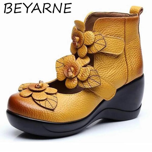 dress shoes beyarne2021 high wedges platform pumps for women genuine leather heels round toe pump women's zapatos mujer, Black
dress shoes beyarne2021 high wedges platform pumps for women genuine leather heels round toe pump women's zapatos mujer, Black