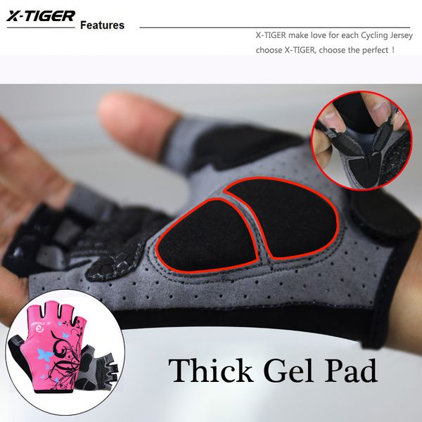 x-tiger women shockproof sports gloves cycling gloves breathable washable half finger riding motorcycle mtb bicycle bike glovesg, Blue;gray
x-tiger women shockproof sports gloves cycling gloves breathable washable half finger riding motorcycle mtb bicycle bike glovesg, Blue;gray