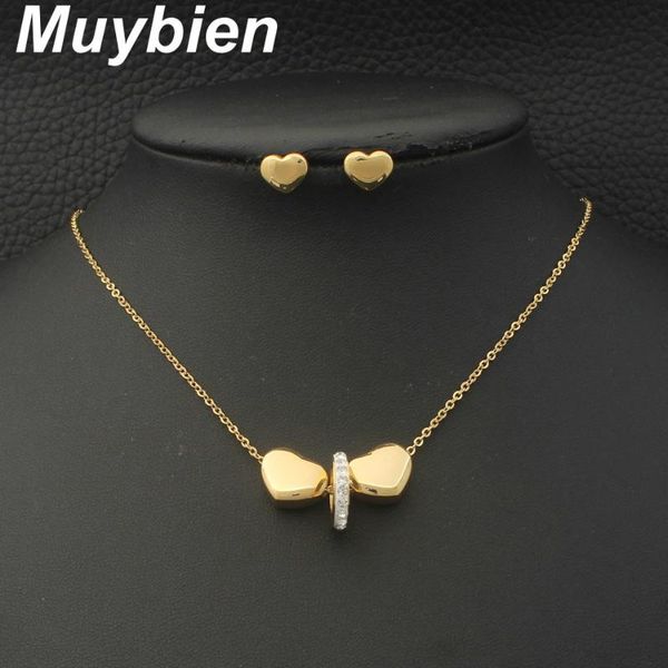 earrings & necklace est design stainless steel gold color pendant and jewelry sets for women sfgjalbc, Silver
earrings & necklace est design stainless steel gold color pendant and jewelry sets for women sfgjalbc, Silver