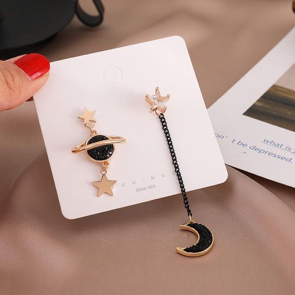 dangle & chandelier ainameisi creative korean fashion asymmetric black moon and star long tassel drop earring for women fashionable casual j, Silver
dangle & chandelier ainameisi creative korean fashion asymmetric black moon and star long tassel drop earring for women fashionable casual j, Silver